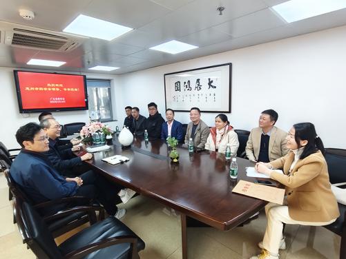 惠州市藥學(xué)會(huì)黃才昌會(huì)長(zhǎng)一行到本會(huì)參訪(fǎng)交流